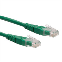 Cables & Interconnects ROLINE UTP Patch Cord Cat.6, green 0.5m