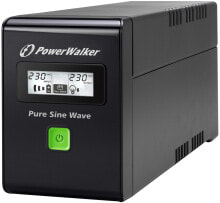 Uninterruptible power supplies PowerWalker VI 800 SW FR Line-Interactive 800 VA 480 W 2 AC outlet(s)