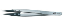 Tweezers C.K Tools T2390. Product colour: Carbon,Stainless steel. Length: 13 cm