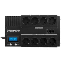 Uninterruptible power supplies CyberPower BR1200ELCD uninterruptible power supply (UPS) Line-Interactive 1200 VA 720 W 8 AC outlet(s)