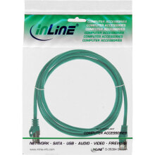 Cables & Interconnects InLine FTP Cat.5e 2.0m networking cable Green 2 m Cat5e