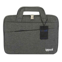 Mens Laptop Bags чемодан для ноутбука iggual Smart Business 15,6" Непромокаемый Серый