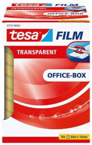 Adhesive Tape TESA tesafilm 66 m Polypropylene Transparent 10 pc(s)