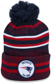 Premium Clothing and Shoes New Era ONF19 New England Patriots Sport Knit Hat Blue Red
