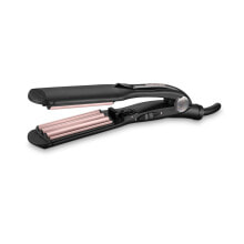 Straightening and Curling Iron BaByliss The Crimper Texturizing iron Warm Black, Pink 70.9" (1.8 m)