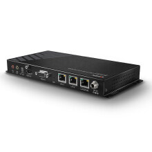Monitors Lindy 38267 AV extender AV receiver Black