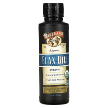 Fish Oil And Omega 3-6- 9 Barlean's, Organic Lignan Flax Oil, 12 fl oz (355 ml)