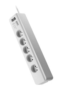 Smart Extension Cords and Surge Protectors APC PM5-FR surge protector White 5 AC outlet(s) 230 V 1.83 m