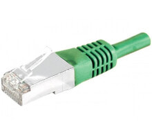 Cables or Connectors for Audio and Video Equipment CUC Exertis Connect 858350 networking cable Green 5 m Cat6a S/FTP (S-STP)