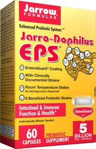 Prebiotics And Probiotics Jarrow Formulas Jarro-Dophilus EPS® -- 5 billion - 60 Capsules