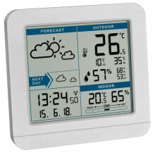 Weather Stations, Surface Thermometers and Barometers TFA DOSTMANN 35.1152.02 Weather Station Display