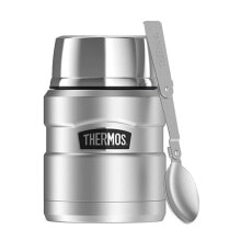 Thermoses and Thermomugs Термос Style Food со складной ложкой и чашкой - 470 мл нержавеющая сталь