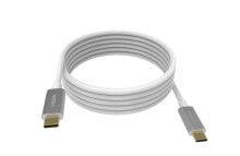 Cables & Interconnects Vision TC 4MUSBC USB cable 4 m USB 3.2 Gen 2 (3.1 Gen 2) USB C White