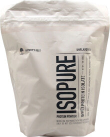 Whey Protein Nature's Best Isopure® Whey Protein Isolate Powder Unflavored -- 1 lb