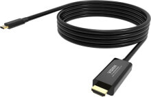 Cables & Interconnects Vision TC-2MUSBCHDMI-BL 2 m USB Type-C HDMI Type A (Standard) Black
