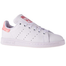 Childrens Demi-season Sneakers and Trainers for Girls adidas Stan Smith Jr FV7405 shoes
