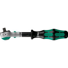 Rattles Wera 8000 A, Socket wrench, 1 pc(s), Black,Green, Ratchet handle, 1 pc(s), 1/4"
