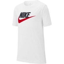 Boys Athletic T-shirts NIKE Cotton Short Sleeve T-Shirt