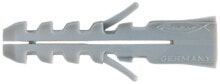 Dowels Fischer Expansion plug S 10, Plastic hollow wall plug, Nylon, Grey, 5 cm, 1 cm, 7 cm