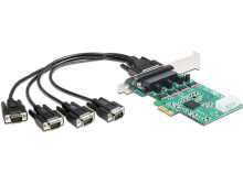 Network Cards and Adapters DeLOCK 89335 interface cards/adapter Internal Serial