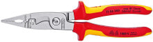 Cable Tools Knipex 13 86 200. Type: Needle-nose pliers, Material: Steel, Handle material: Plastic. Length: 20 cm, Weight: 280 g