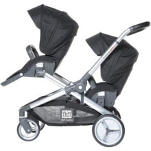 Strollers For Twins Red Castle Evolutwin Tandem stroller 2 seat(s) Black
