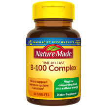 Vitamin B Nature Made Balanced B-100 Complex -- 60 Tablets
