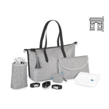 Mom Bags BABYMOOV Le Champs-Elyses Smokey Wickeltasche