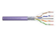Cables or Connectors for Audio and Video Equipment Digitus DK-1623-VH-1. Cable length: 100 m, Cable standard: Cat6, Cable shielding: F/UTP (FTP), Cable colour: Multicolor