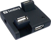 USB Hubs Sandberg USB Hub 4 Ports