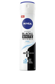 Deodorants Спрей-антиперспирант Invisible Pure Black & White 150 мл