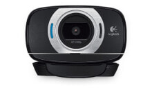 Webcams For Streaming Logitech C615 webcam 8 MP 1920 x 1080 pixels USB 2.0 Black