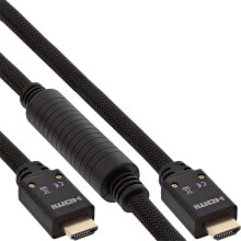 Cables or Connectors for Audio and Video Equipment InLine 17525A HDMI cable 25 m HDMI Type A (Standard) Black