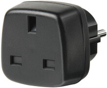 Extension cords and adapters Brennenstuhl Travel Adapter GB/earthed power adapter/inverter Black