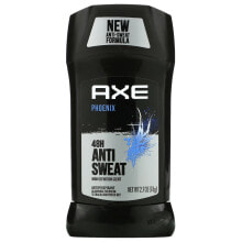 Deodorants Axe, Antiperspirant, 48 Anti Sweat, Apollo, 2.7 oz (76 g)