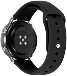 Watchbands Silikonový řemínek pro Samsung Galaxy Watch - черный, 20 мм