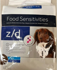 Dogs hill's Prescription Diet Canine z/d Mini Hypoallergenic Dietary Dry Food for Dogs with Food Intolerances and Allergies, 6 kg