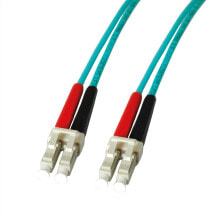 Wires, cables LEONI LWL-Kbl 50µm OM3 Suhner LC/LC 3m - Cable - 3 m