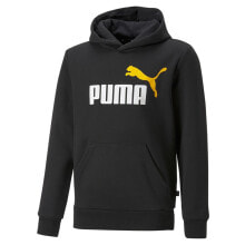 Athletic Hoodies PUMA Essentials+ 2 Col Big Logo Fl Sweatshirt