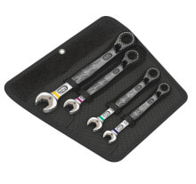 Open-end Cap Combination Wrenches Wera 6001. Product colour: Metallic. Number of pieces: 4 pc(s)