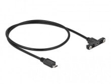 Cables or Connectors for Audio and Video Equipment DeLOCK 35108, 0.5 m, Micro-USB B, Micro-USB B, USB 2.0, 480 Mbit/s, Black