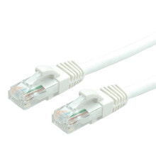 Wires, cables Value UTP Cable Cat.6, halogen-free, white, 7m