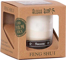 Aroma Diffusers And Scented Candles  Aloha Bay Feng Shui Candle Jar Metal -- 2.5 oz