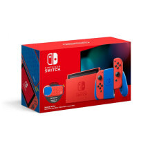 Video Game Consoles Nintendo Switch Mario Red & Blue Edition portable game console 15.8 cm (6.2") 32 GB Touchscreen Wi-Fi Blue, Red