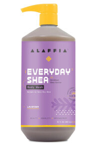 Body Wash And Shower Gels Alaffia Everyday Shea Moisturizing Body Wash Lavender -- 32 fl oz