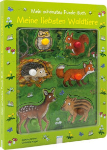 Baby Books Schönstes Puzzle Buch - Waldtiere