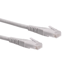 Wires, cables ROLINE UTP Patch Cord, Cat.6, grey 15m