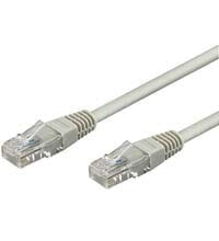 Cables & Interconnects Goobay CAT 6-200 UTP Grey 2m. Cable length: 2 m, Connector 1: RJ-45, Connector 2: RJ-45, Cable colour: Grey