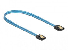 Wires, cables DeLOCK 82133 SATA cable 0.7 m SATA 7-pin Blue