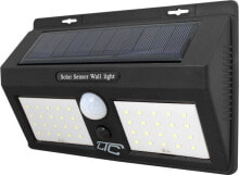 Facade Kinkiet LTC LTC Lampa solarna LED 40xSMD 8W, 1000lm, 1200mAh PIR + panel słoneczny.